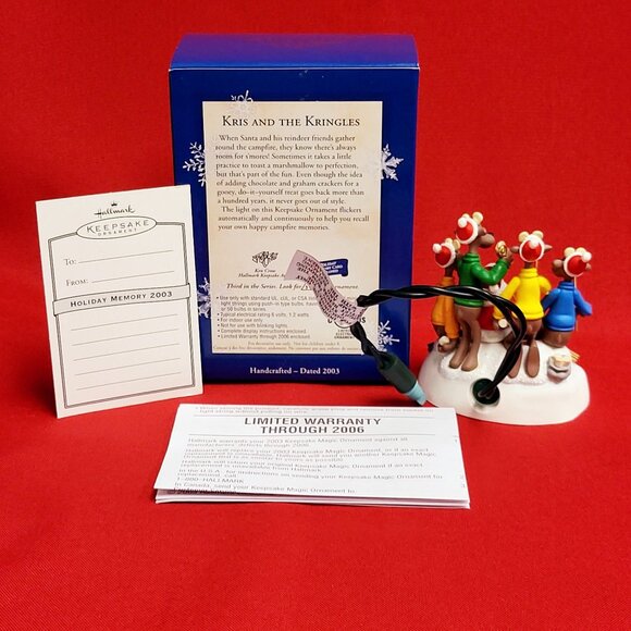 Hallmark Kris and the Kringles Magic Collectors Series Flickering Magic Light 20 - Picture 3 of 13